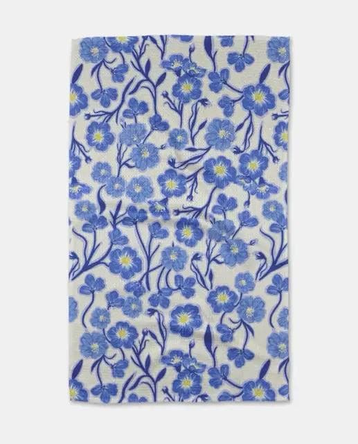 *NEW* Geometry Primavera Blooms Tea Towel - Image 1