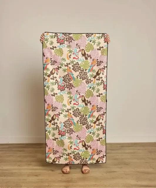 *NEW* Geometry Tropi Hotel Beach Towel - Image 1