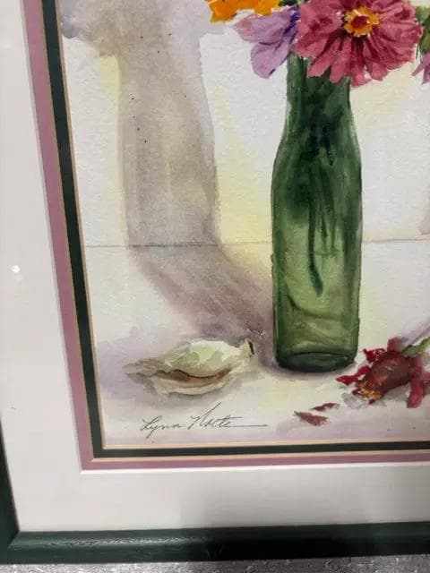 Framed Floral Print By Lynn Nolte - Thumbnail 2