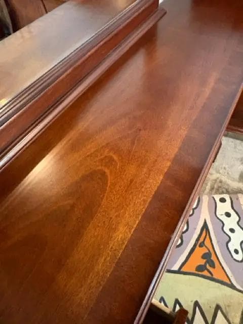 12 Drawer Dark Wood Dresser with Mirror - Thumbnail 3