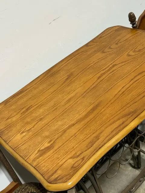 Ashley St Lauret 3 Pc Wrought Iron & Wood High Top Table Set - Thumbnail 3