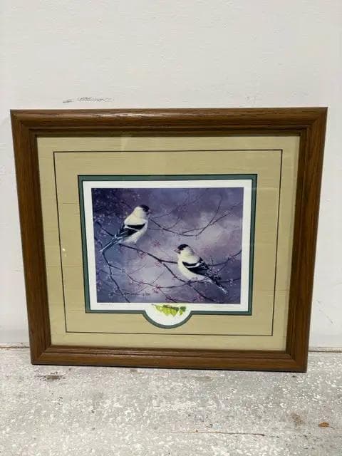 Framed Goldfinch Print By Dickson - Image 1