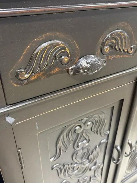 Wooden Entry Table With 2 Drawers And 2 Doors - Thumbnail 3