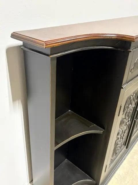 Wooden Entry Table With 2 Drawers And 2 Doors - Thumbnail 5