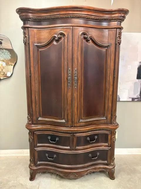 Pulaski 2 Pc 2 Drawer Armoire - Image 1