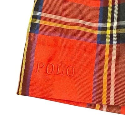 Ralph Lauren Girls Plaid Dress 18M Red Tartan Lined Holiday Christmas - Thumbnail 4