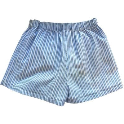 Mayoral Girls Blue White Striped Ruffle Skort Shorts Sz 6 116cm Preppy - Thumbnail 3