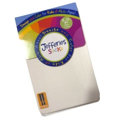 Jefferies Ivory Tights for Girls 8-10 Yrs Nylon Cotton Blend New in Package - Image 1