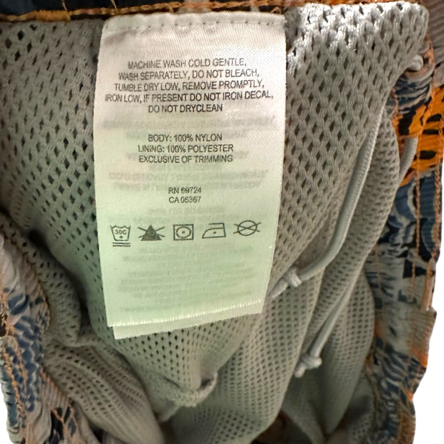 Columbia Swim Shorts PFG Trunks Omni-Shade Mens Medium Mesh Lined - Thumbnail 5