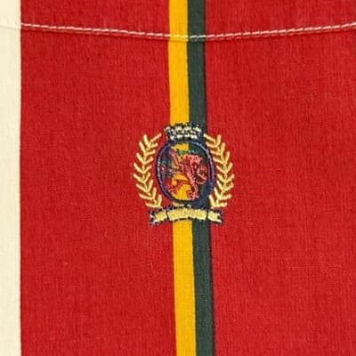 Vintage Tommy Hilfiger long sleeve button down Shirt 90s Vertical Stripe - Thumbnail 2