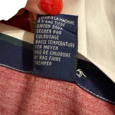 Vintage Tommy Hilfiger long sleeve button down Shirt 90s Vertical Stripe - Thumbnail 11