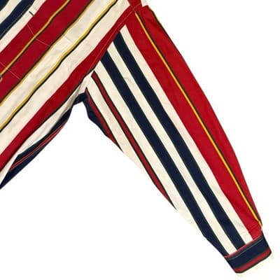 Vintage Tommy Hilfiger long sleeve button down Shirt 90s Vertical Stripe - Thumbnail 6