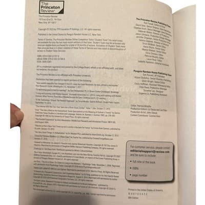 Princeton Review AP English Language & Composition Premium Prep 18th Edition - Thumbnail 4