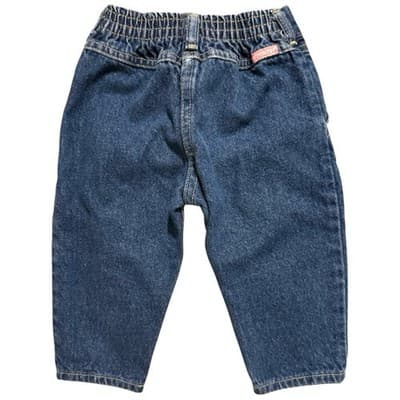 Vintage OshKosh B’Gosh Pink Tag Denim Jeans Toddler Girls 80s 90s Retro - Thumbnail 2