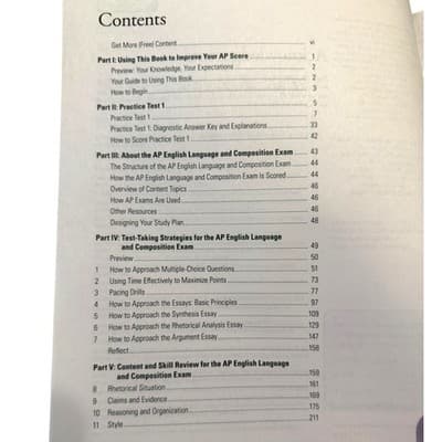 Princeton Review AP English Language & Composition Premium Prep 18th Edition - Thumbnail 5