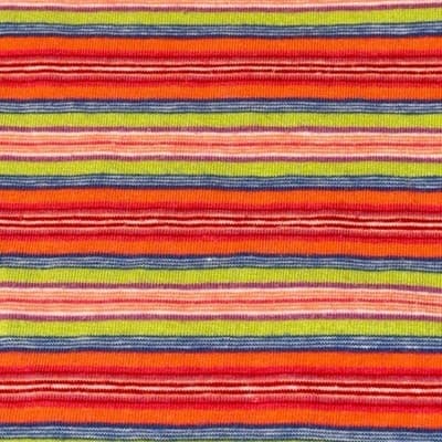 Vintage Mulberribush Girls Rainbow Stripe Turtleneck Top Size 6 USA Made - Thumbnail 5