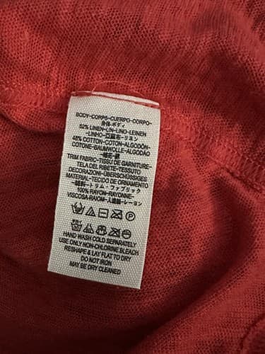 Free People Mini Skirt in Red with Floral Pattern Size Medium - Thumbnail 5