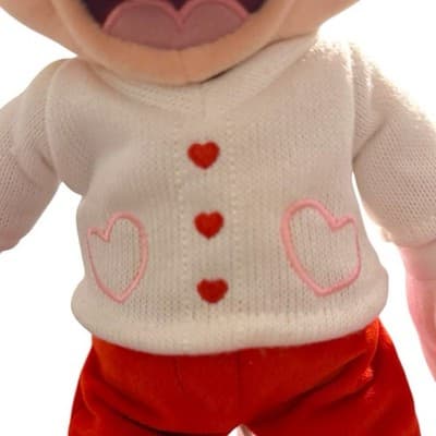 Disney Store Mickey Mouse Red Plush Valentine's Day Love Hearts - Thumbnail 4