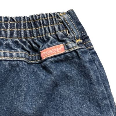 Vintage OshKosh B’Gosh Pink Tag Denim Jeans Toddler Girls 80s 90s Retro - Thumbnail 4