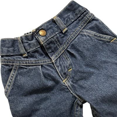 Vintage OshKosh B’Gosh Pink Tag Denim Jeans Toddler Girls 80s 90s Retro - Thumbnail 7