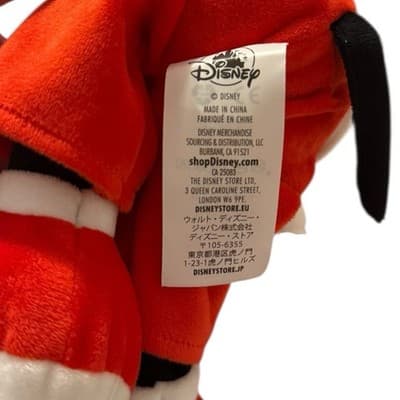Disney Store Mickey Mouse Red Plush Valentine's Day Love Hearts - Thumbnail 7