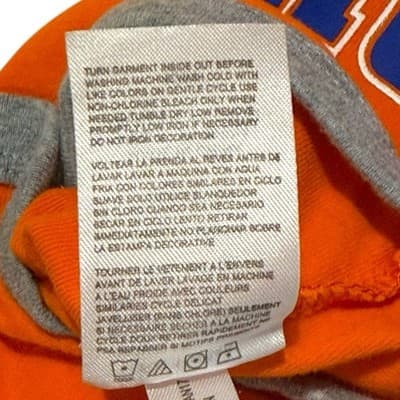 Florida Gators Baby Bodysuit 12M ProEdge NCAA Orange Bodysuit Gray Trim - Thumbnail 5