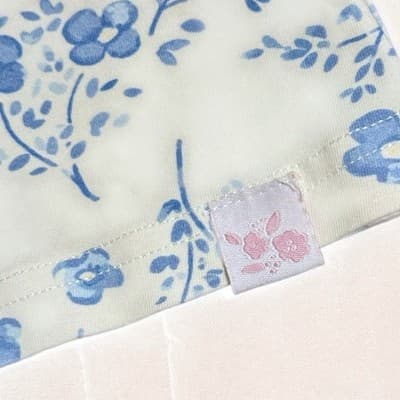 SweetHoney Girls Size 10Y Blue Floral Button Front Cottagecore Dress - Thumbnail 5