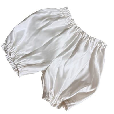 Jayne Copeland 3M Ivory Baptism Easter Wedding Dress w Bloomers Set - Thumbnail 4