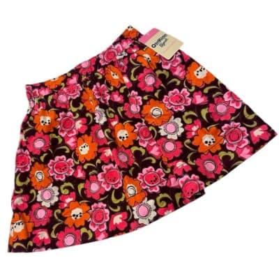 OshKosh B’gosh Floral Corduroy Skirt - 6X - Image 1