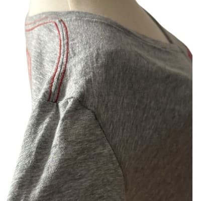 PINK Victoria’s Secret Alabama Crimson Tide Crop T-Shirt Medium Gray - Thumbnail 6