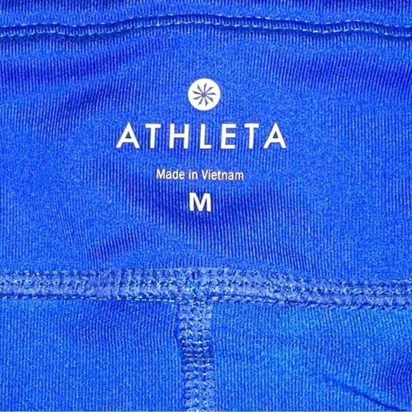 Athleta Blue Leggings Size Medium - Thumbnail 2