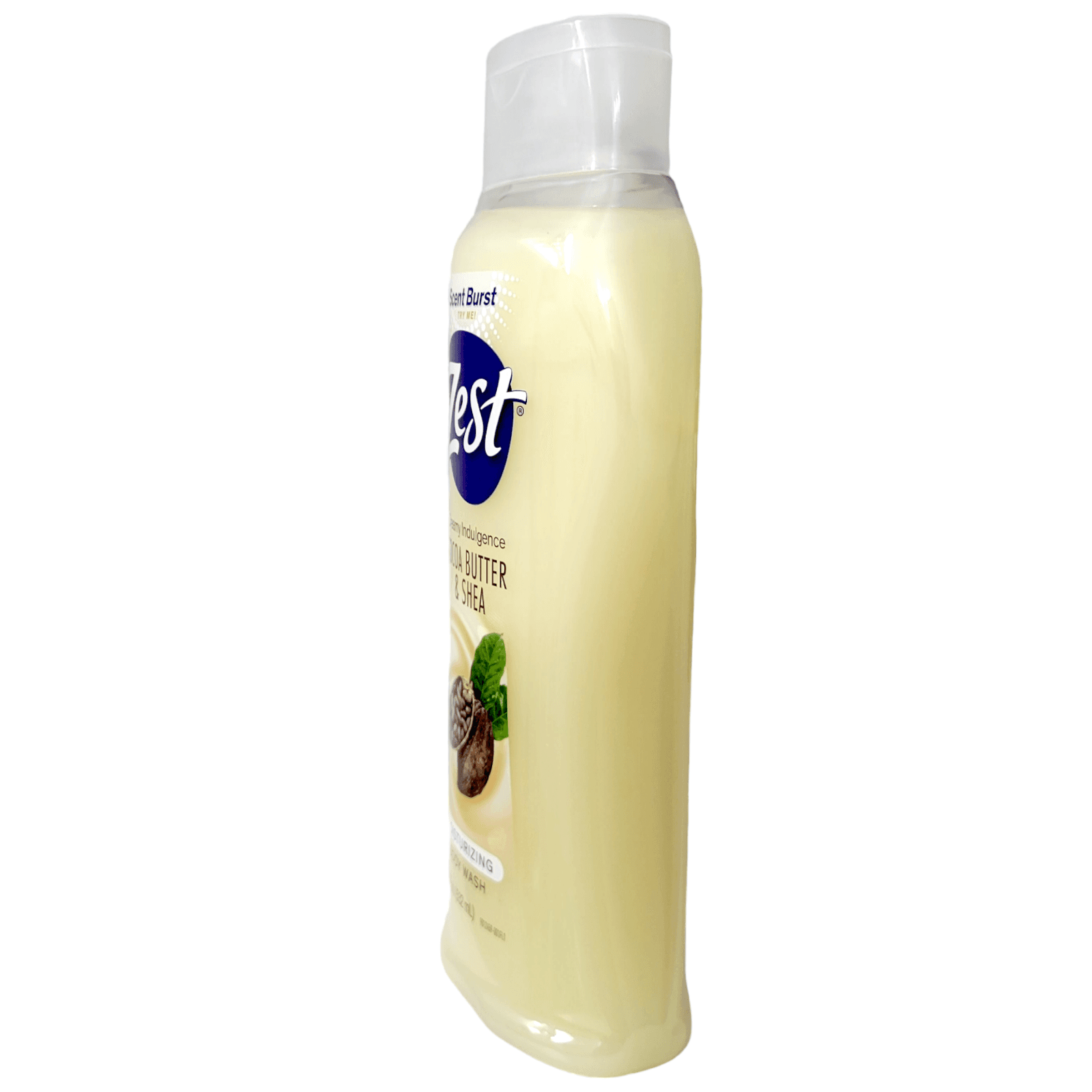 (2) Zest Creamy Indulgence Cocoa Butter & Shea Moisturizing Body Wash-18oz Each - Thumbnail 6