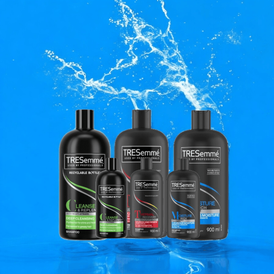 TRESemmé Shampoo Salon Quality Thermal Recovery Moisture Rich Cleanse Variants - Thumbnail 2