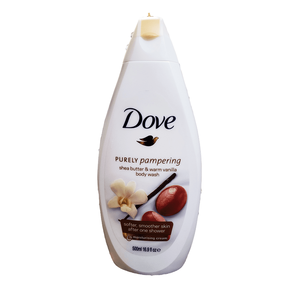 Dove Nourishing Body Wash with Shea Butter and warm vanilla 750ml / 25.36 oz,ORG - Image 1