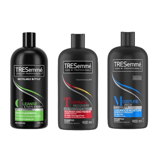 TRESemmé Shampoo Salon Quality Thermal Recovery Moisture Rich Cleanse Variants - Image 1