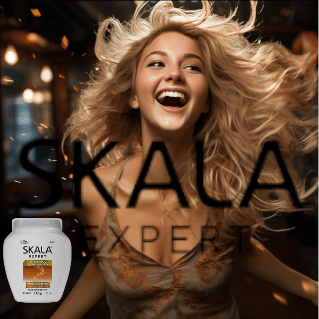 Skala Vitamina C+ Collagen Vegetal Creme De Tratamento Conditionador, Net 1000g - Thumbnail 7