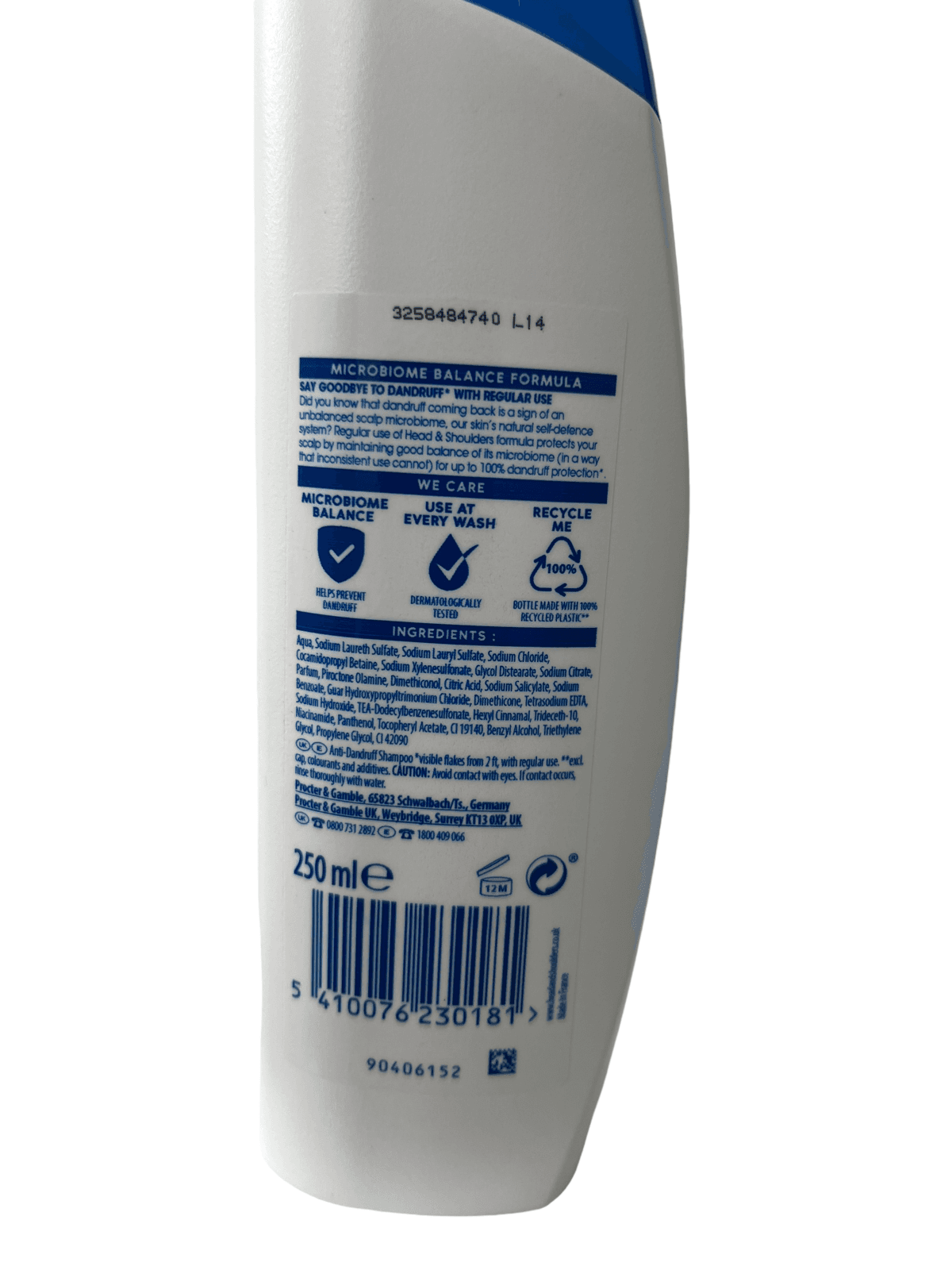 Head & Shoulders Microbiome Balance Anti Dandruff Apple Fresh Shampoo 250ml - Thumbnail 6
