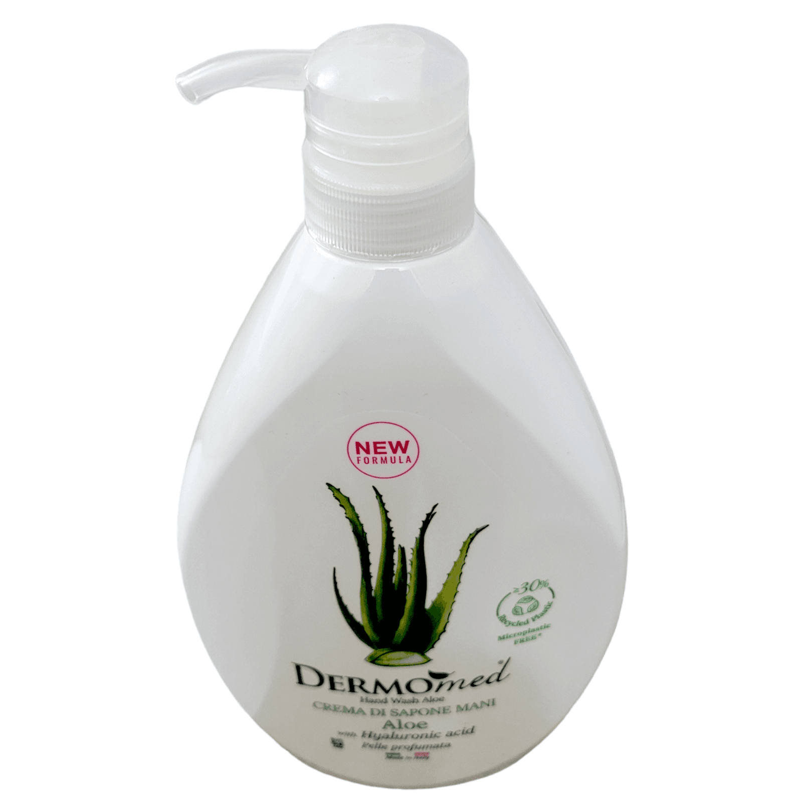 DERMOmed Liquid Hand Soap Aloe Vera 1L Original Italian Moisturizing - Thumbnail 2