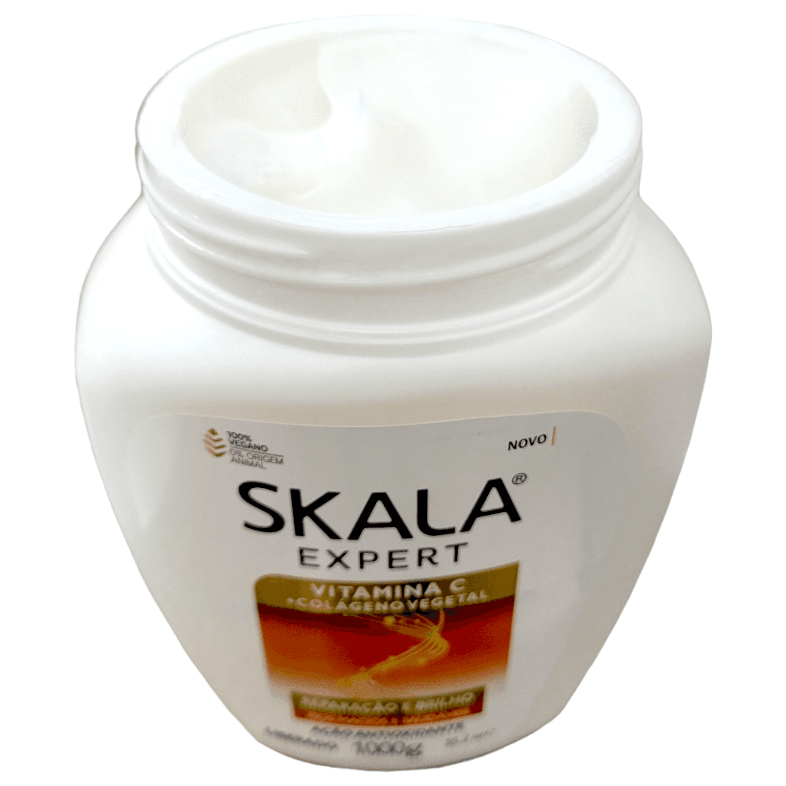Skala Vitamina C+ Collagen Vegetal Creme De Tratamento Conditionador, Net 1000g - Thumbnail 2