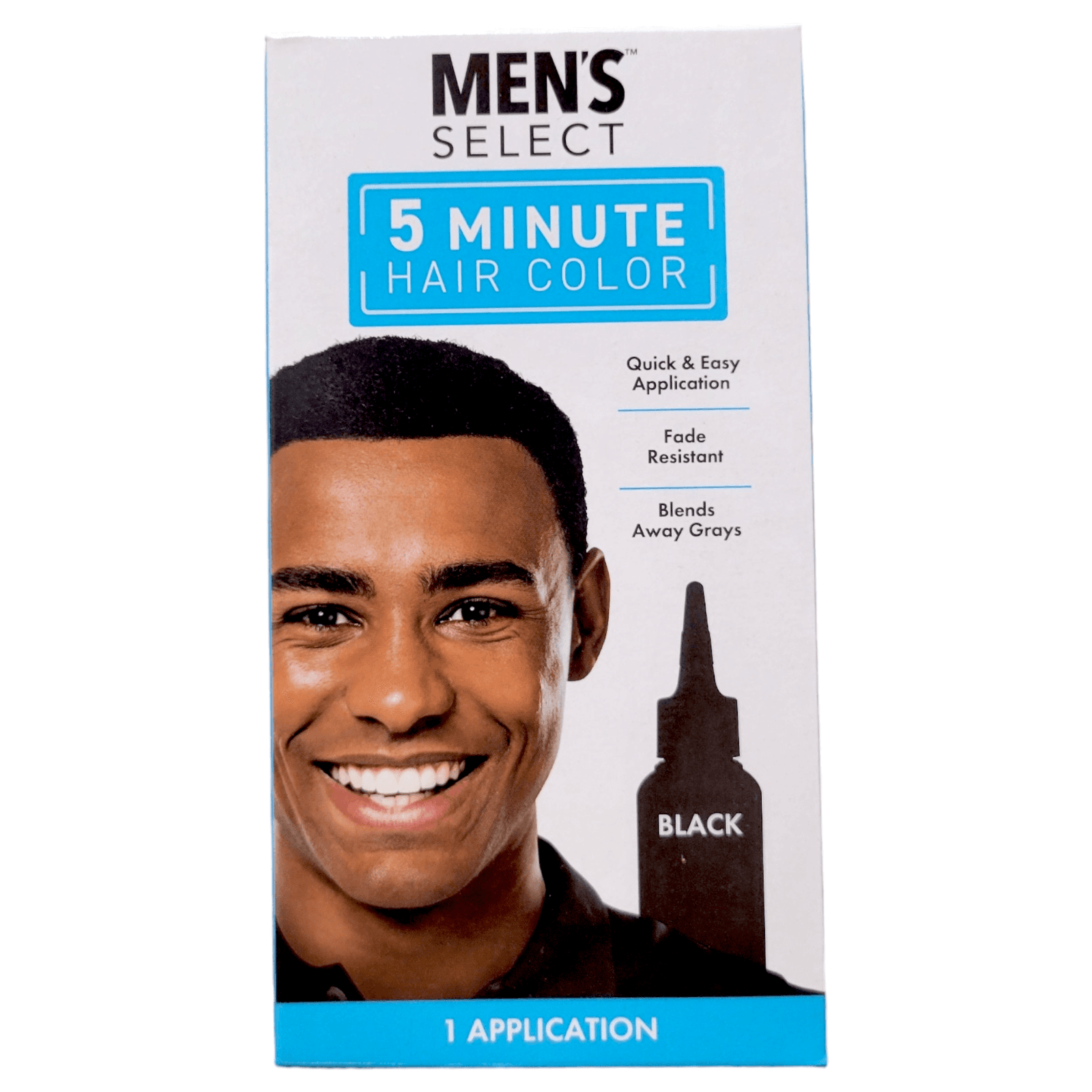 5 Min Men's Black Hair Dye - Long-Lasting Formula #MensHairColor #PermanentDye - Image 1
