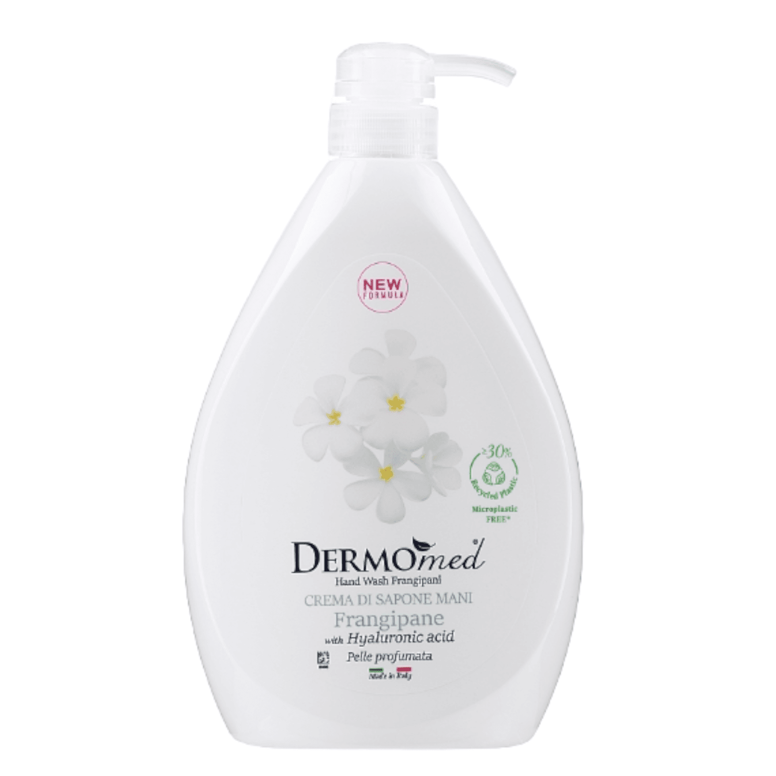 DERMOmed Frangipani Shower Gel 1L Italian Floral Moisturizing Shower Gel - Thumbnail 5