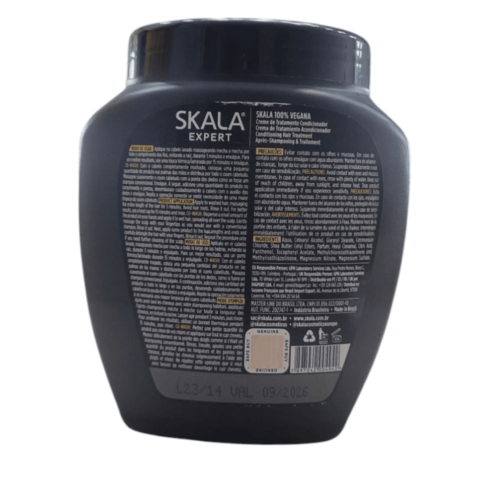 Skala - Expert - Creme de Tratamento Manteiga Karite 1 Kg - Thumbnail 2