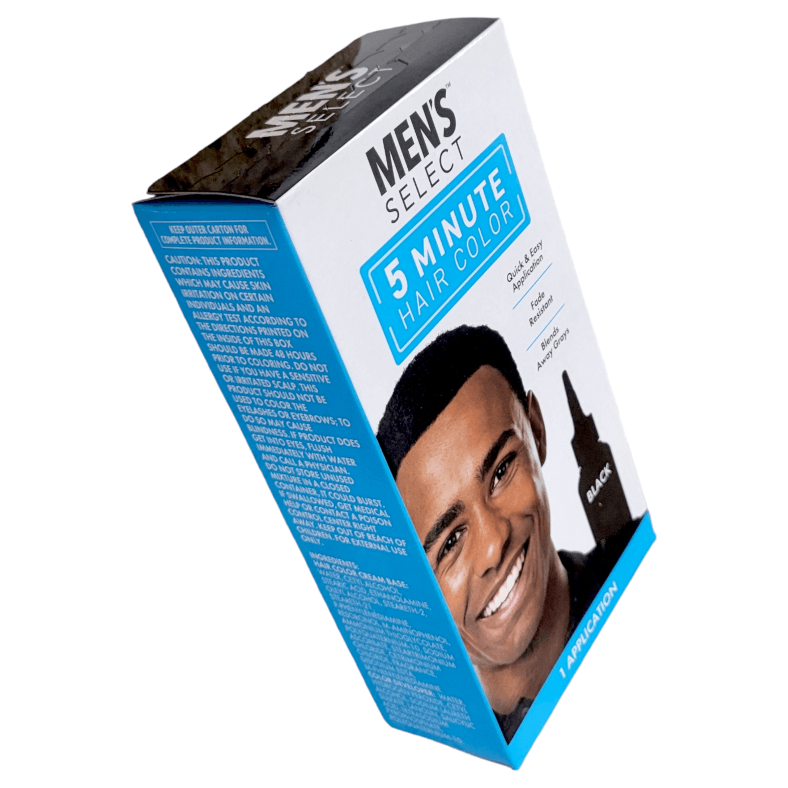 5 Min Men's Black Hair Dye - Long-Lasting Formula #MensHairColor #PermanentDye - Thumbnail 8