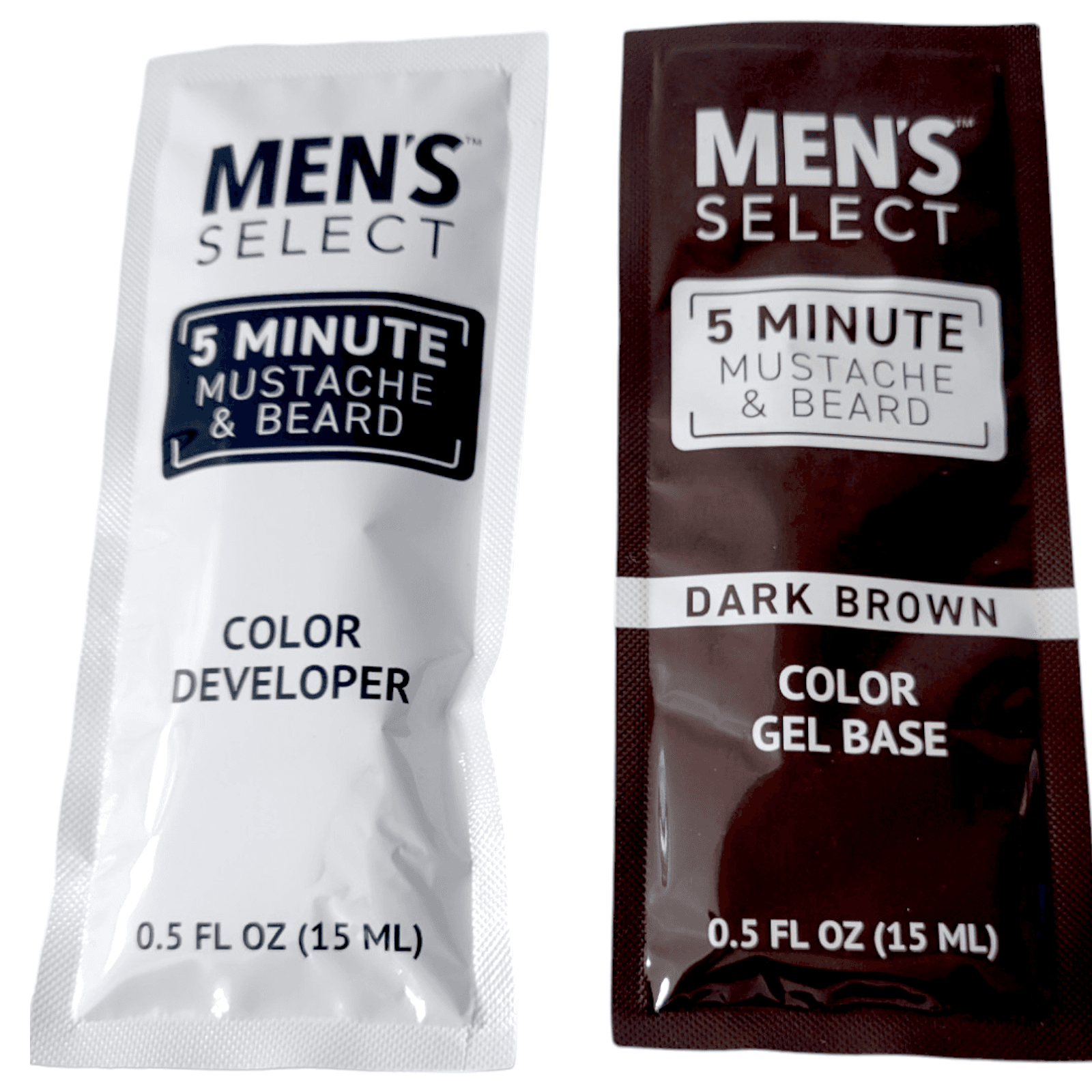 Men's Select Mustache and Beard Hair Color Dye 5 minute Black - Thumbnail 9