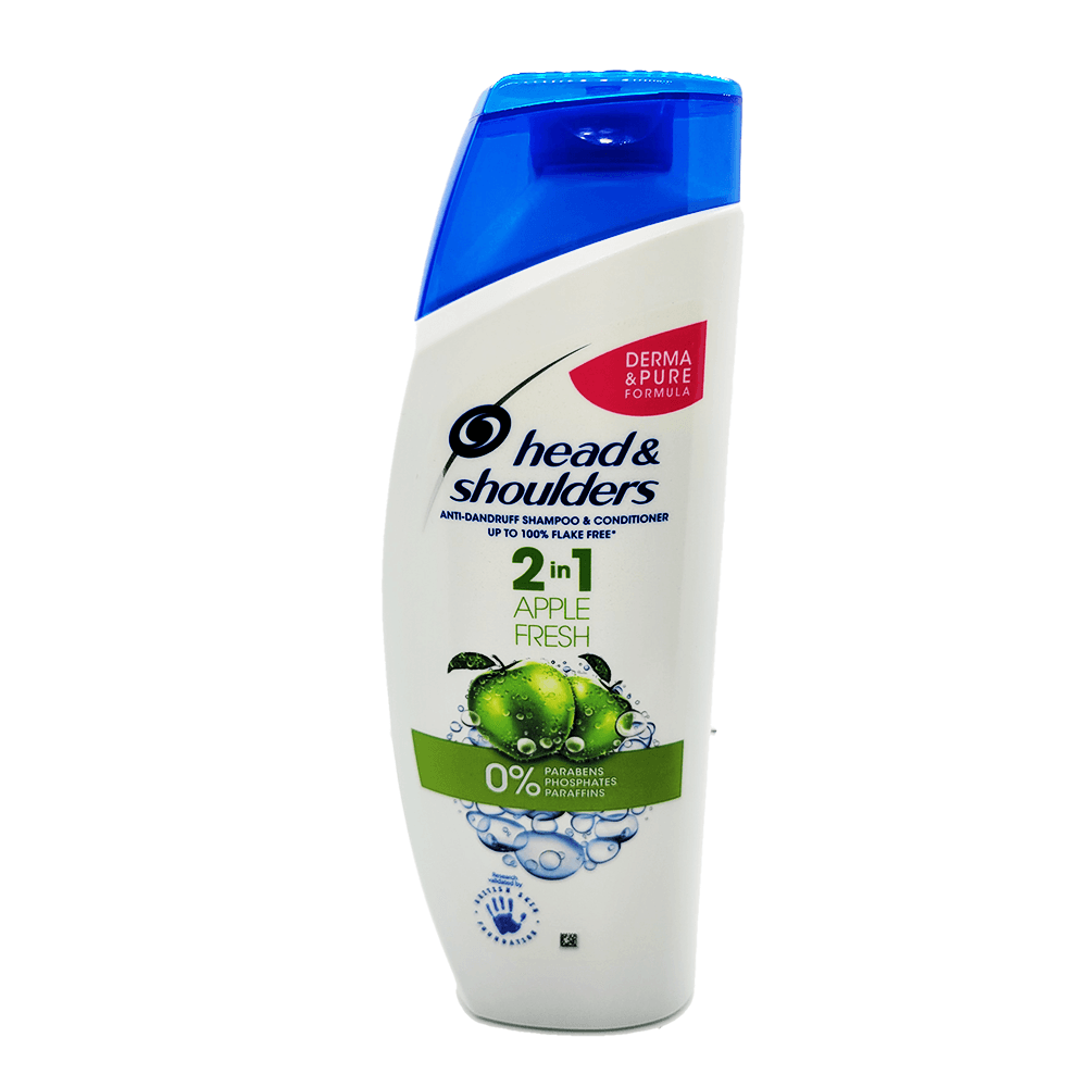 HEALD & SHOULDERS Apple Fresh 500 ml.Anti-Dendruff Shampoo up to 100% Flake Free - Thumbnail 5
