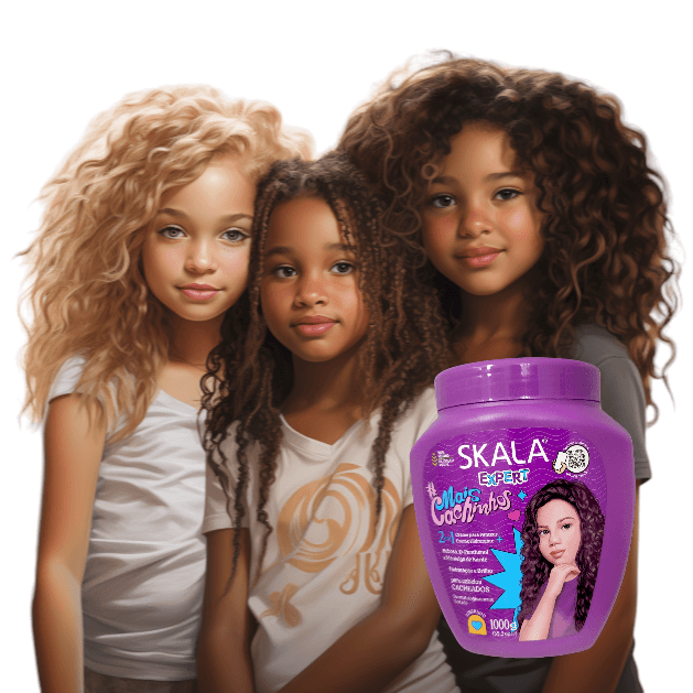 More Curls 2 in 1 Treatment Cream for Girls with Curly Hair Deep Hydration - Thumbnail 4