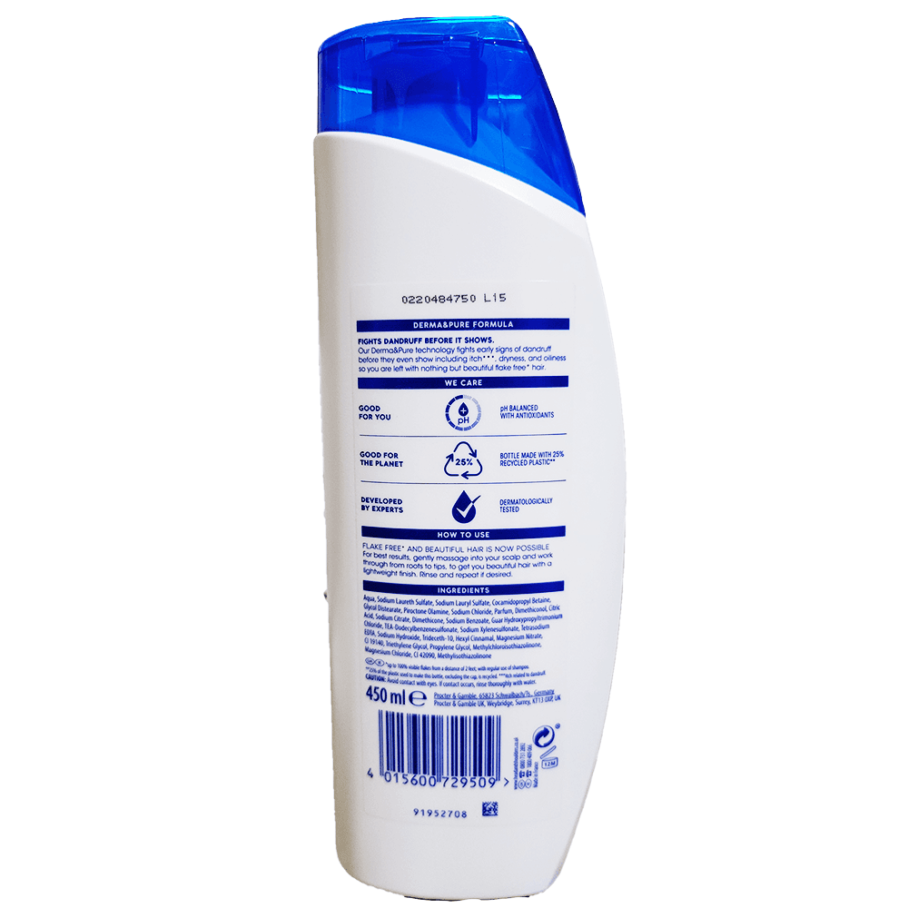 HEALD & SHOULDERS Apple Fresh 500 ml.Anti-Dendruff Shampoo up to 100% Flake Free - Thumbnail 4
