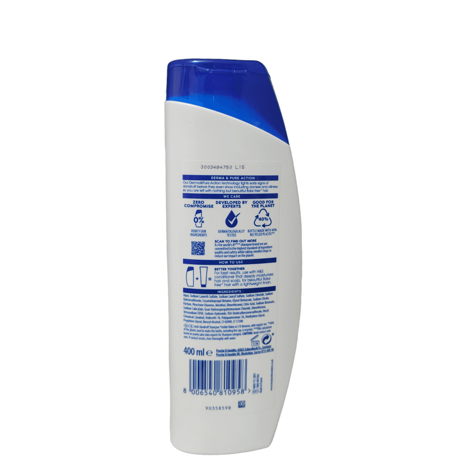 Head & Shoulders Citrus Refresh: Anti-dandruff shampoo for men with refreshing - Thumbnail 2