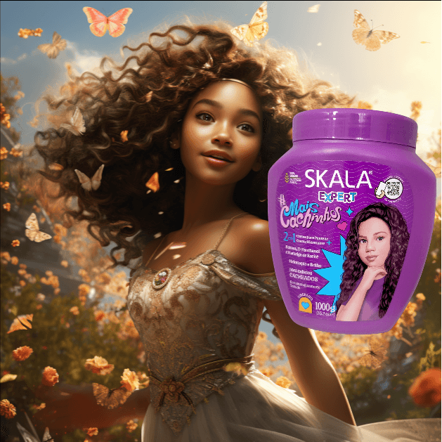More Curls 2 in 1 Treatment Cream for Girls with Curly Hair Deep Hydration - Thumbnail 9