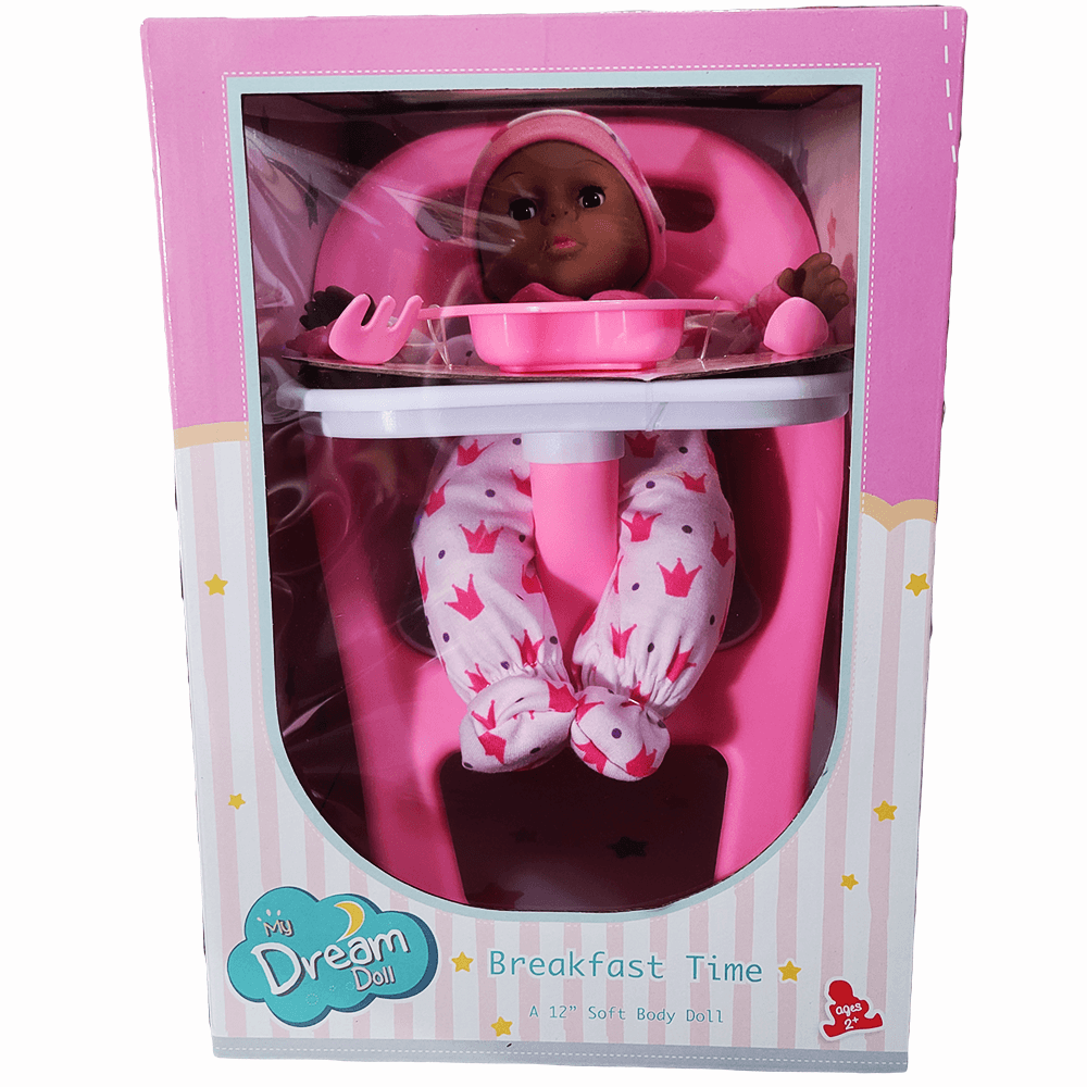 My Dream Doll, Breakfast time,best baby dolls,african american baby,doll - Image 1